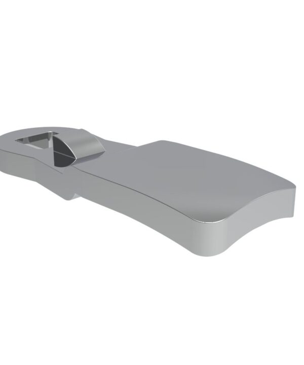 Southco Quarter-Turn Cam Latch Cam, Steel, Zinc Plate, Bright chromate