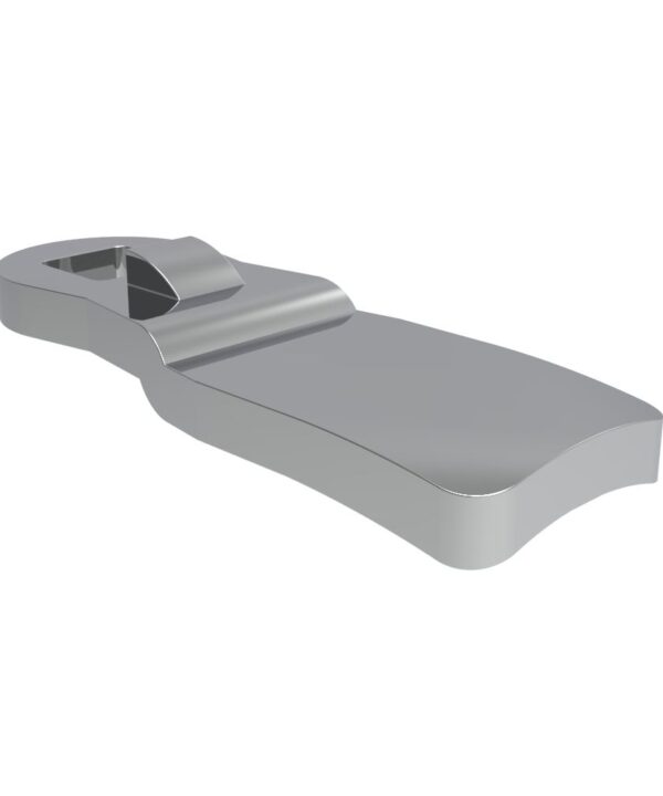 Southco Quarter-Turn Cam Latch Cam, Steel, Zinc Plate, Bright chromate