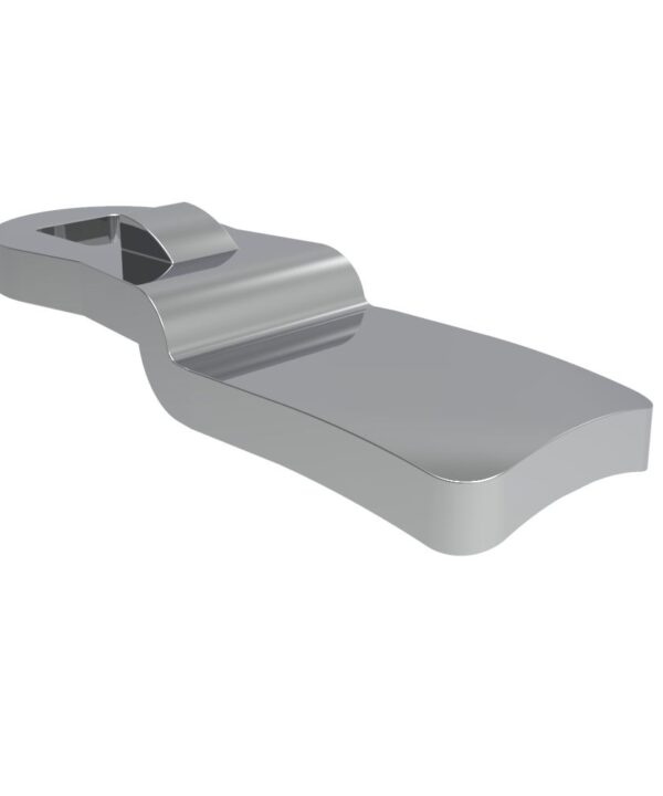 Southco Quarter-Turn Cam Latch Cam, Steel, Zinc Plate, Bright chromate