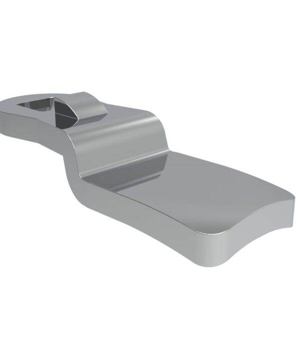 Southco Quarter-Turn Cam Latch Cam, Steel, Zinc Plate, Bright chromate