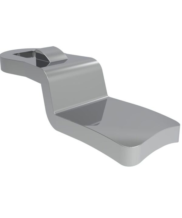 Southco Quarter-Turn Cam Latch Cam, Steel, Zinc Plate, Bright chromate