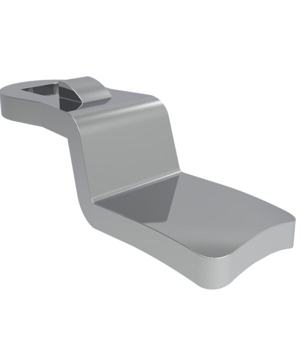Southco Quarter-Turn Cam Latch Cam, Steel, Zinc Plate, Bright chromate