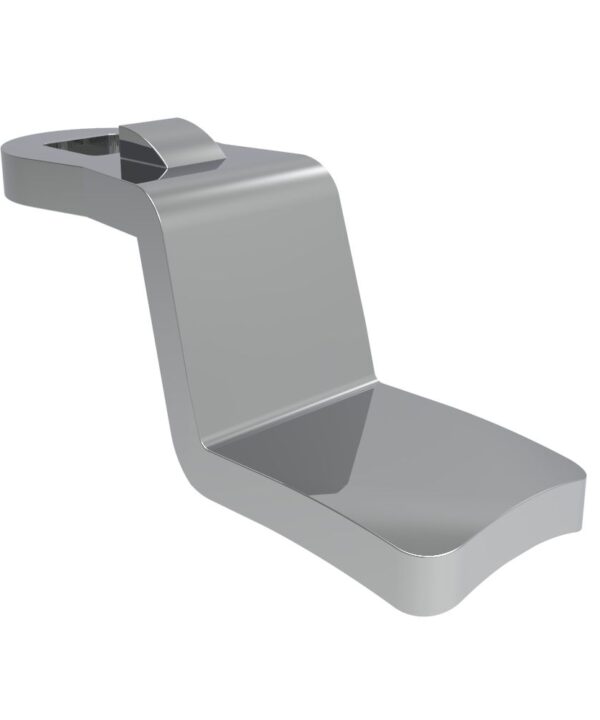 Southco Quarter-Turn Cam Latch Cam, Steel, Zinc Plate, Bright chromate