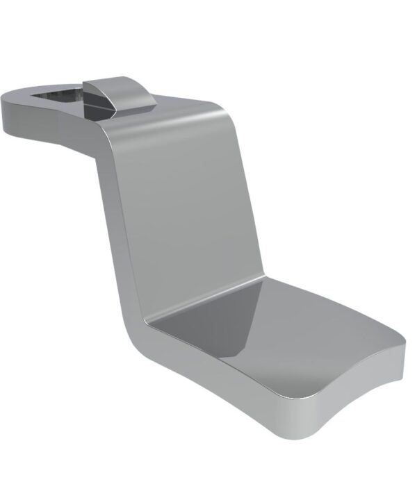 Southco Quarter-Turn Cam Latch Cam, Steel, Zinc Plate, Bright chromate