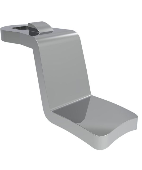 Southco Quarter-Turn Cam Latch Cam, Steel, Zinc Plate, Bright chromate
