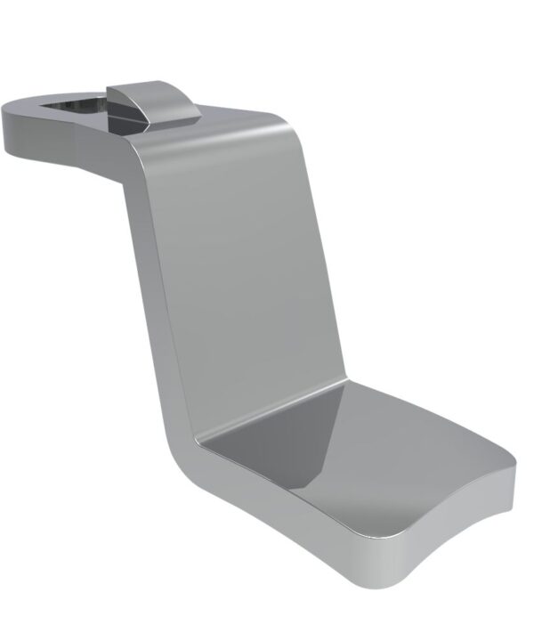 Southco Quarter-Turn Cam Latch Cam, Steel, Zinc Plate, Bright chromate