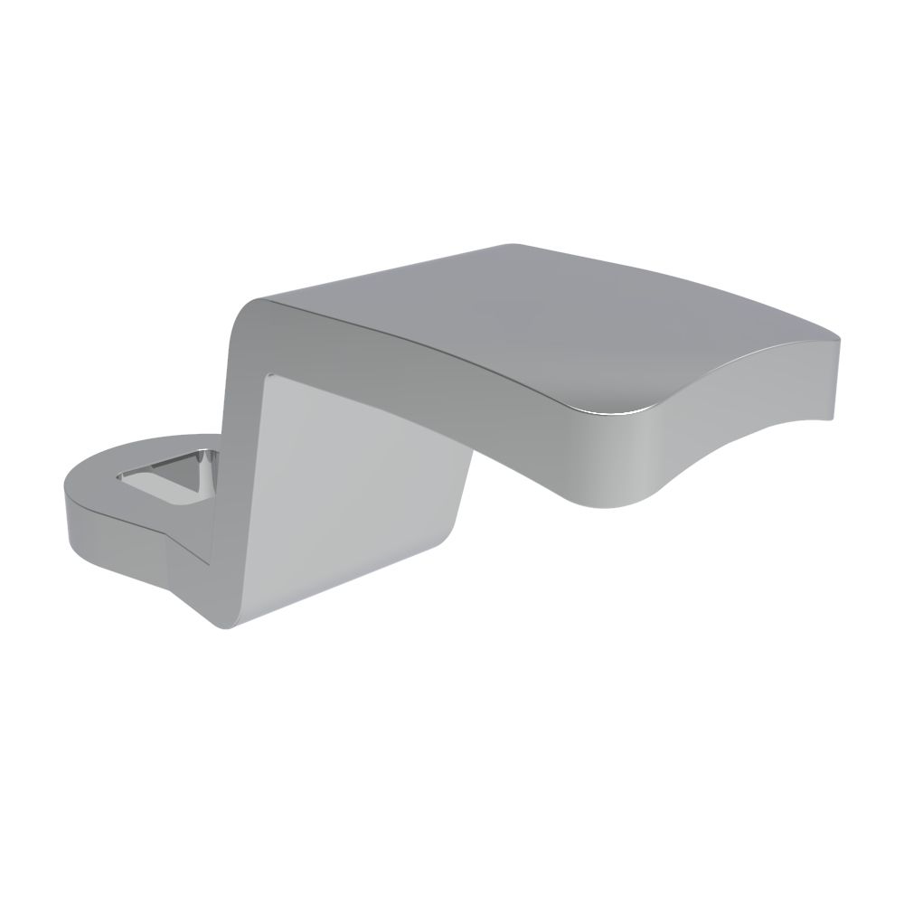 Southco Quarter-Turn Cam Latch Cam, Steel, Zinc Plate, Bright chromate