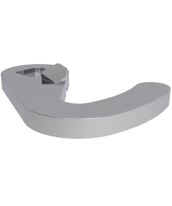 Southco Quarter-Turn Cam Latch Hook Cam, Steel, Zinc Plate, Bright chromate