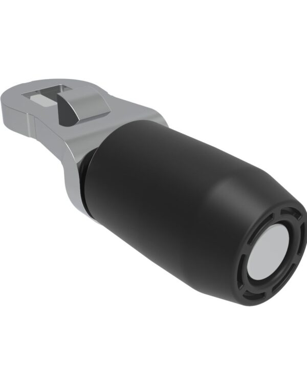 Southco Quarter-Turn Cam Latch Roller Cam, Steel, Zinc Plate, Bright Chromate
