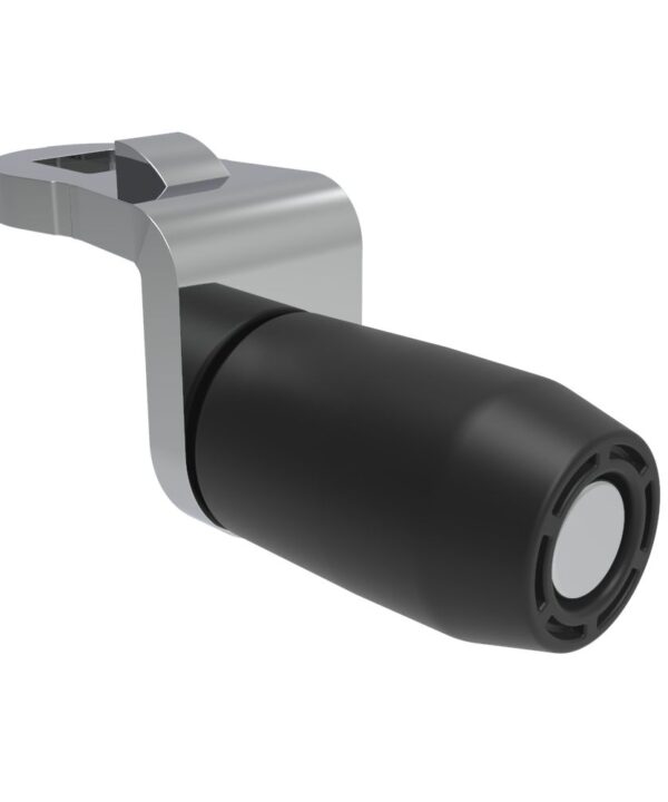 Southco Quarter-Turn Cam Latch Roller Cam, Steel, Zinc Plate, Bright Chromate