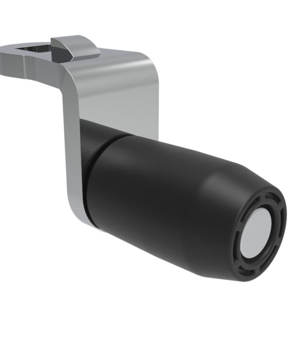 Southco Quarter-Turn Cam Latch Roller Cam, Steel, Zinc Plate, Bright Chromate