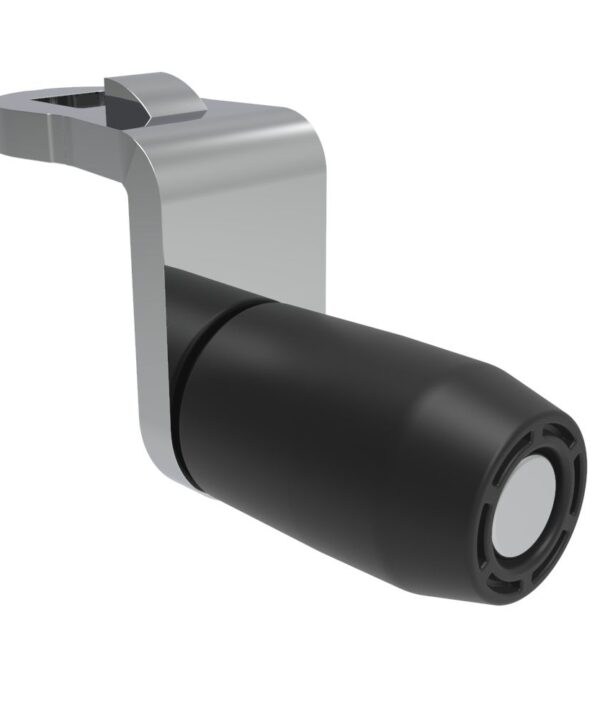 Southco Quarter-Turn Cam Latch Roller Cam, Steel, Zinc Plate, Bright Chromate