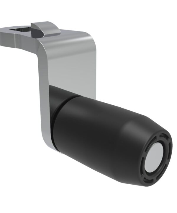 Southco Quarter-Turn Cam Latch Roller Cam, Steel, Zinc Plate, Bright Chromate