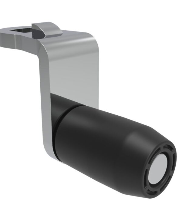Southco Quarter-Turn Cam Latch Roller Cam, Steel, Zinc Plate, Bright Chromate