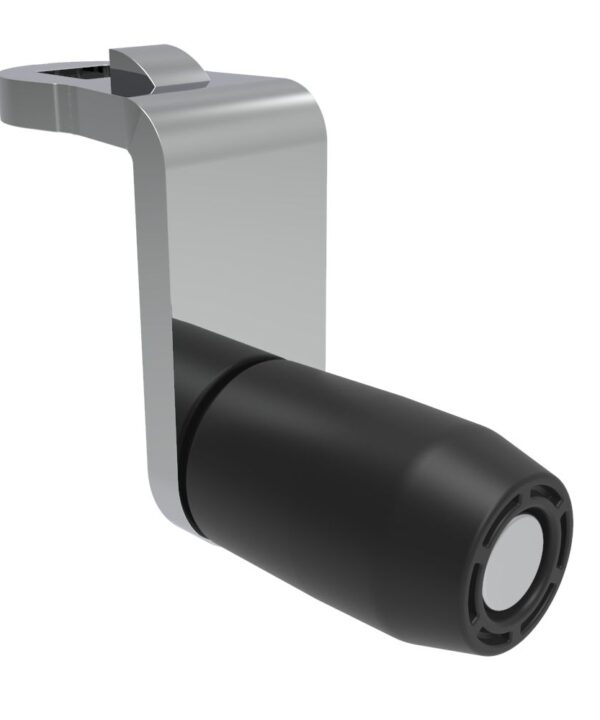 Southco Quarter-Turn Cam Latch Roller Cam, Steel, Zinc Plate, Bright Chromate