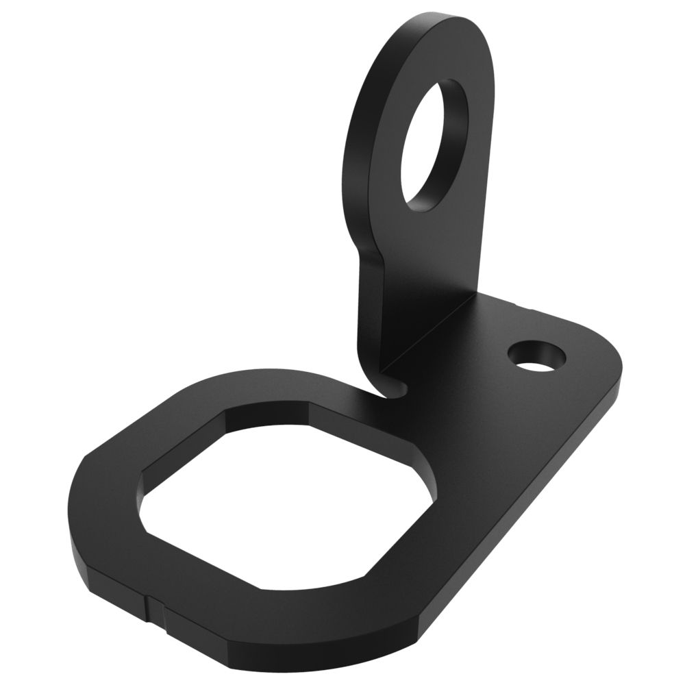 Southco Padlock Bracket, Steel, Zinc Nickel Plate, Black Chromate