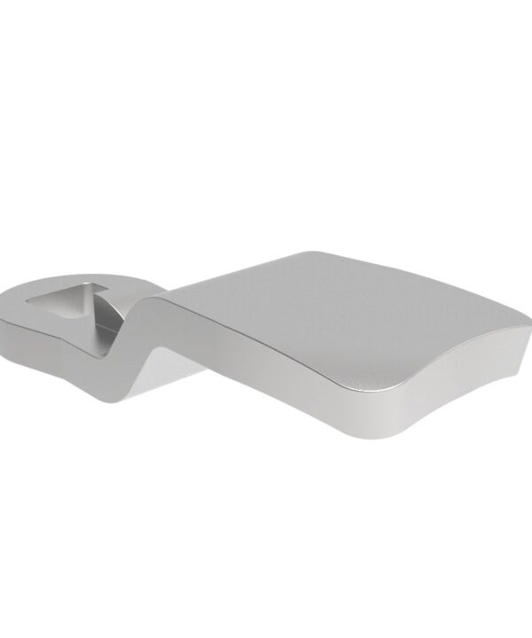 Southco Quarter-Turn Cam Latch Cam, 10mm (.39 in) Grip, Stainless Steel, Passivated