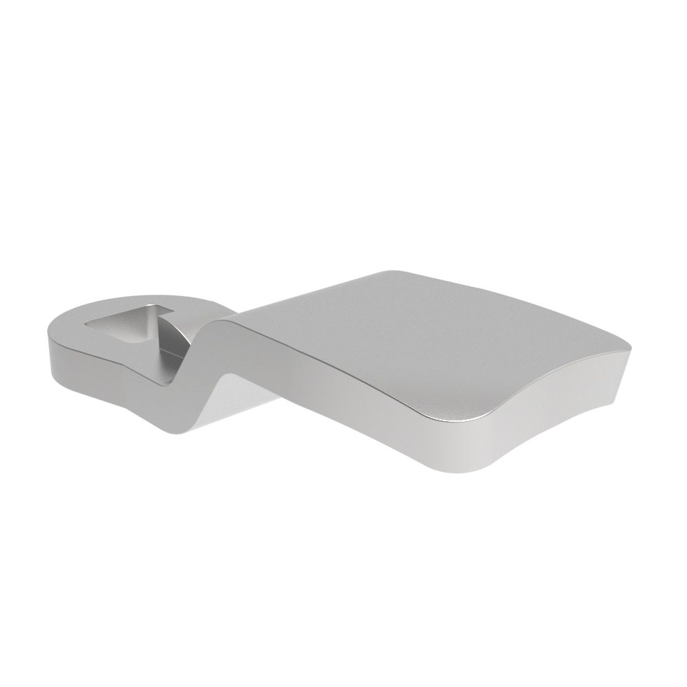 Southco Quarter-Turn Cam Latch Cam, 10mm (.39 in) Grip, Stainless Steel, Passivated