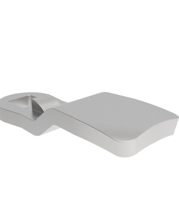 Southco Quarter-Turn Cam Latch Cam, 12mm (.47 in) Grip, Stainless Steel, Passivated