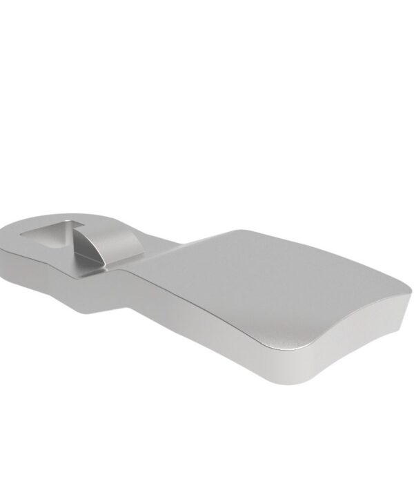 Southco Quarter-Turn Cam Latch Cam, 14mm (.55 in) Grip, Stainless Steel, Passivated