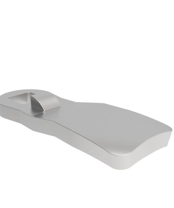 Southco Quarter-Turn Cam Latch Cam, 16mm (.63 in) Grip, Stainless Steel, Passivated