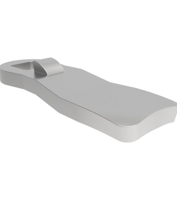 Southco Quarter-Turn Cam Latch Cam, 20mm (.79 in) Grip, Stainless Steel, Passivated