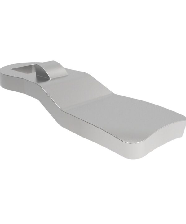Southco Quarter-Turn Cam Latch Cam, 22mm (.87 in) Grip, Stainless Steel, Passivated