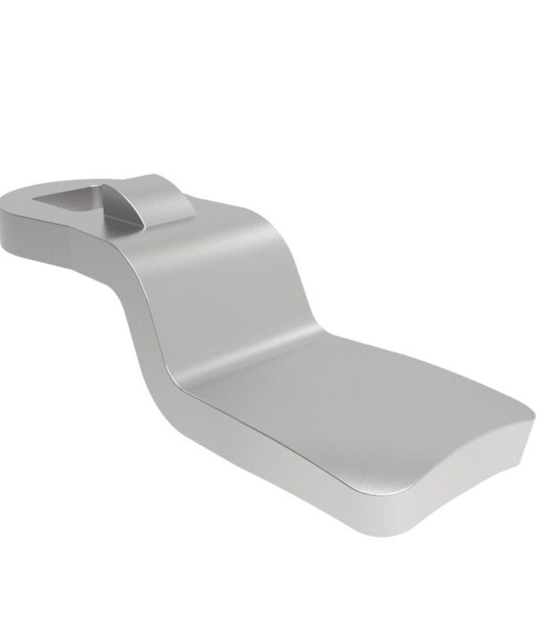 Southco Quarter-Turn Cam Latch Cam, 28mm (1.10 in) Grip, Stainless Steel, Passivated