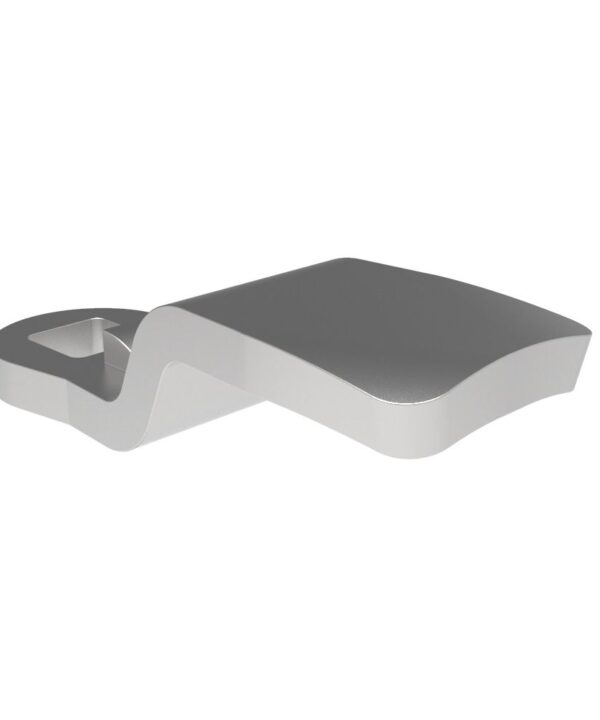 Southco Quarter-Turn Cam Latch Cam, 8mm (.31 in) Grip, 316 Stainless Steel, Electropolished