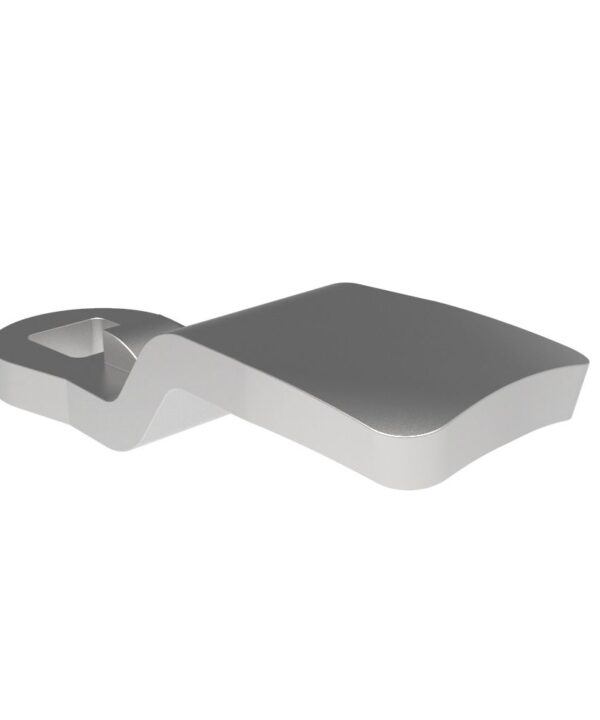Southco Quarter-Turn Cam Latch Cam, 10mm (.39 in) Grip, 316 Stainless Steel, Electropolished