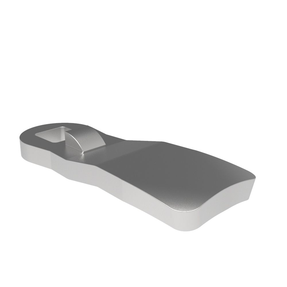 Southco Quarter-Turn Cam Latch Cam, 16mm (.63 in) Grip, 316 Stainless Steel, Electropolished