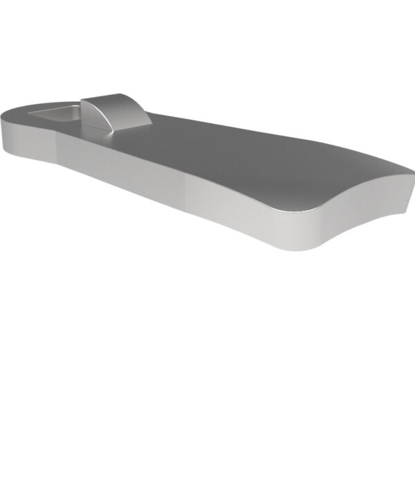 Southco Quarter-Turn Cam Latch Cam, 18mm (.71 in) Grip, 316 Stainless Steel, Electropolished