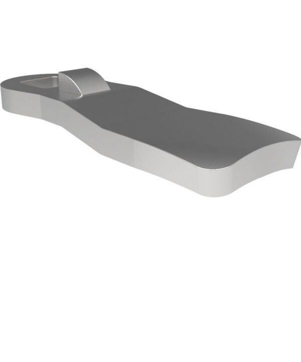 Southco Quarter-Turn Cam Latch Cam, 20mm (.79 in) Grip, 316 Stainless Steel, Electropolished
