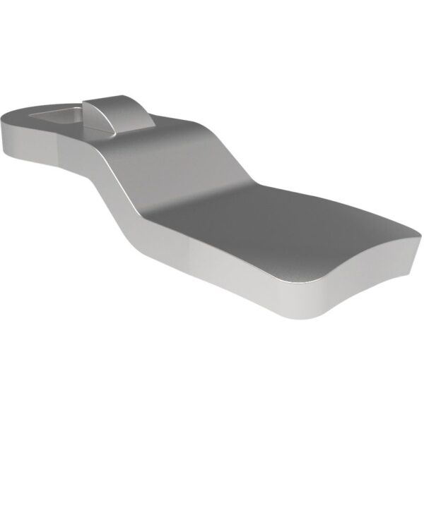 Southco Quarter-Turn Cam Latch Cam, 24mm (.94 in) Grip, 316 Stainless Steel, Electropolished