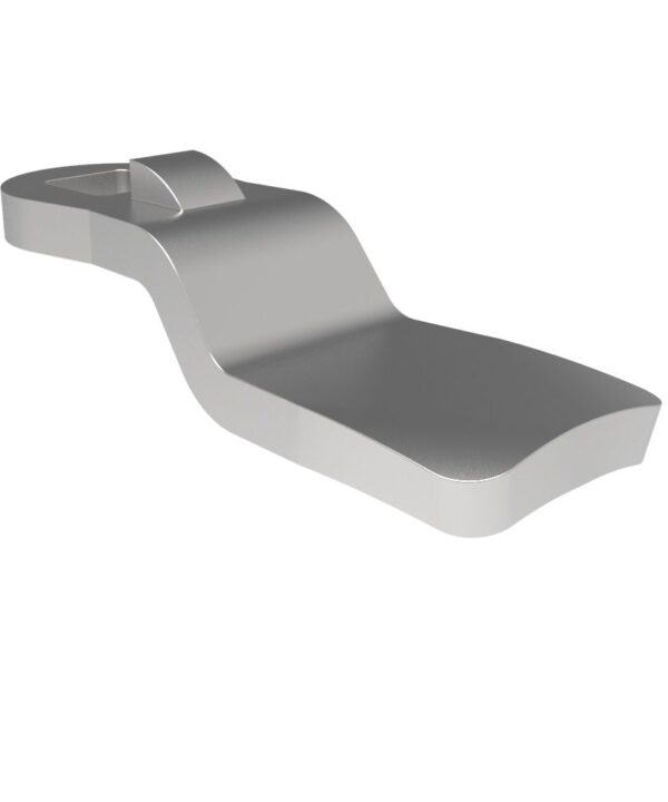 Southco Quarter-Turn Cam Latch Cam, 26mm (1.02 in) Grip, 316 Stainless Steel, Electropolished