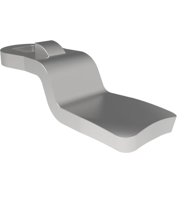 Southco Quarter-Turn Cam Latch Cam, 28mm (1.10 in) Grip, 316 Stainless Steel, Electropolished