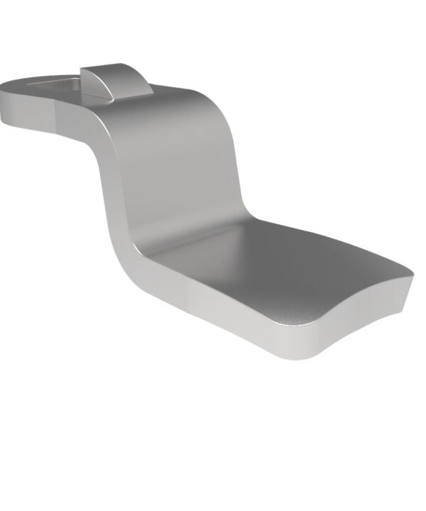 Southco Quarter-Turn Cam Latch Cam, 32mm (1.25 in) Grip, 316 Stainless Steel, Electropolished