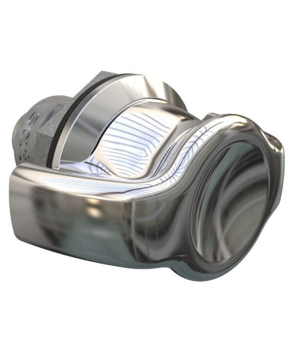 Southco Fixed Grip Cam Latch, Mini, Universal, Wing Knob, Sealed, Zinc Alloy, Chrome Plated, Bright