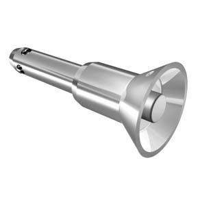 Southco LOCKWELL® Pin, Single Acting, Y Handle, 9.530 mm Shank Dia., 38.1 mm Grip, Stainless Steel, Passivated
