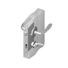 Southco McCoy Star Entry Door Latch, Portifino Handle, Privacy Knob, Left Hand In, 28 - 37mm (1.13 - 1.50 in) Door Thickness, Chrome