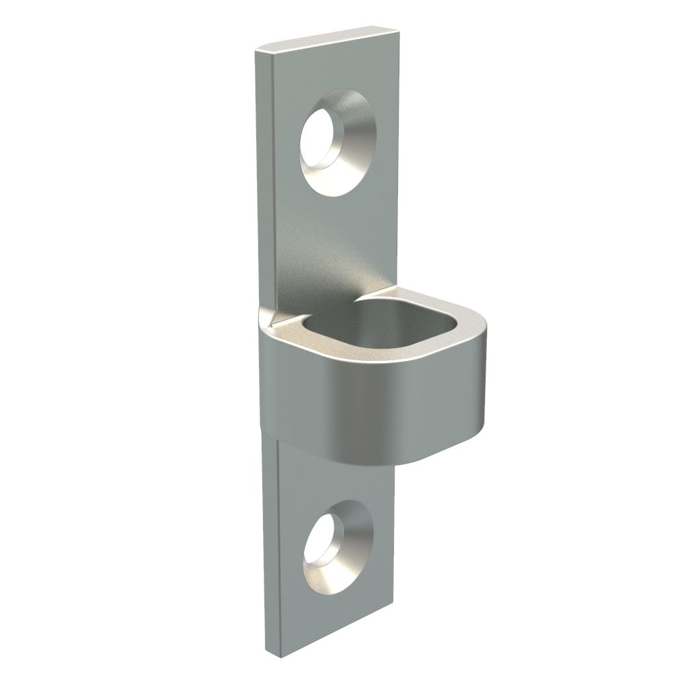 Southco Secure Striker, Aluminum, Clear Anodized