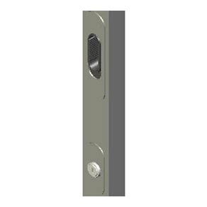 Southco Talon Sliding Entry Door Lockset, Key Locking, 27 - 34.5mm (1.06 - 1.38 in) Door Thickness, Clear Anodized Aluminum