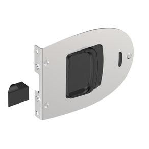 Southco Omni Transom Door Latch, Spring Bolt without privacy knob