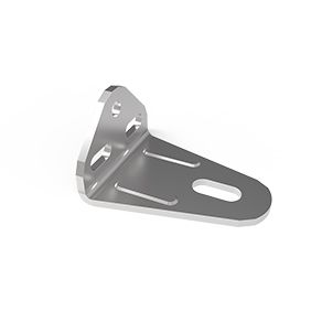 Southco Rotary Latch Striker Mounting Bracket, Stainless Steel