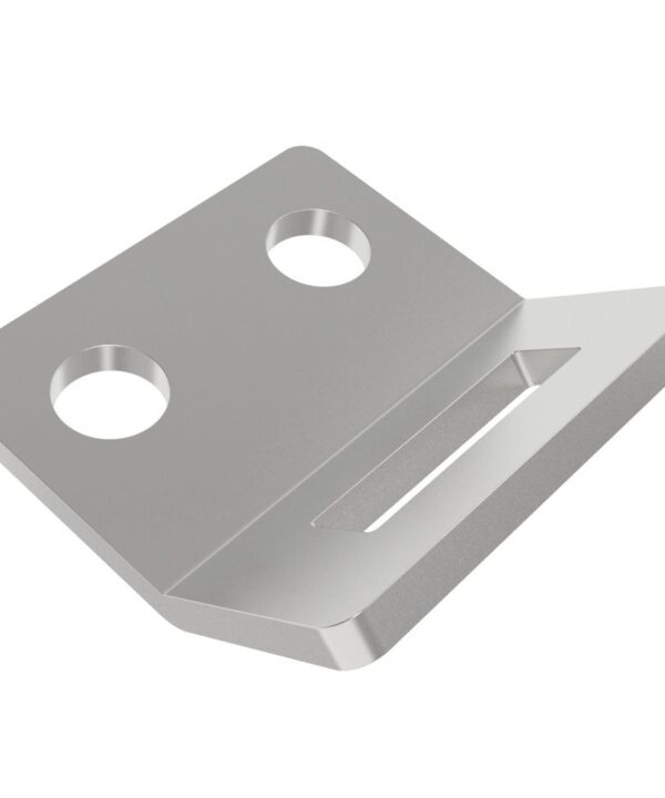 Southco Draw Latch, Keeper, Stainless Steel, Natural